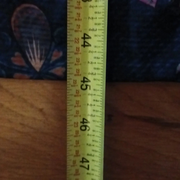 NEW averie Halley Paisley floral cobalt blue draped corset midi women dress XXL - Picture 15 of 15